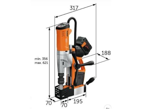 FEIN WIERTARKA MAGNETYCZNA AKBU 35PMQW SELECT KOMPATYBILNA Z AKU BOSCH